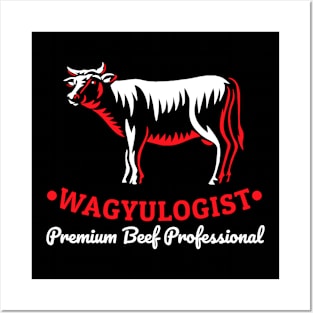 Wagyulogist Wagyu Beef Bbq Lover Grill Master Posters and Art